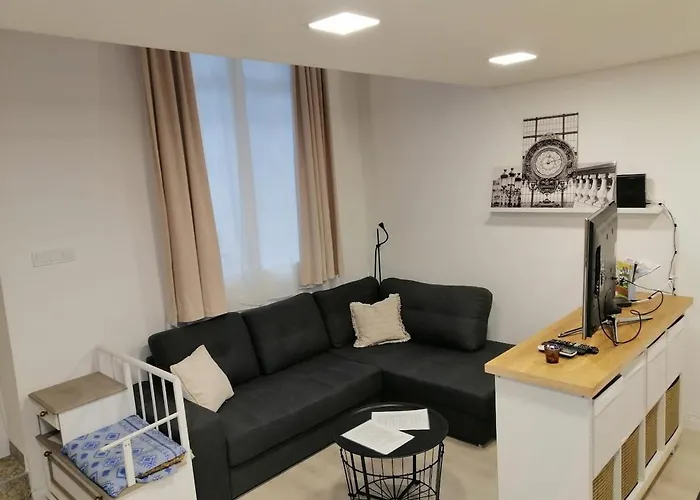 Cozy New With Free Parking Place In Garage Apartament *